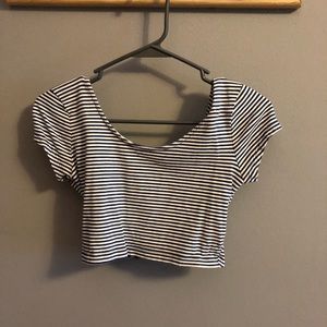 Stripped crop top